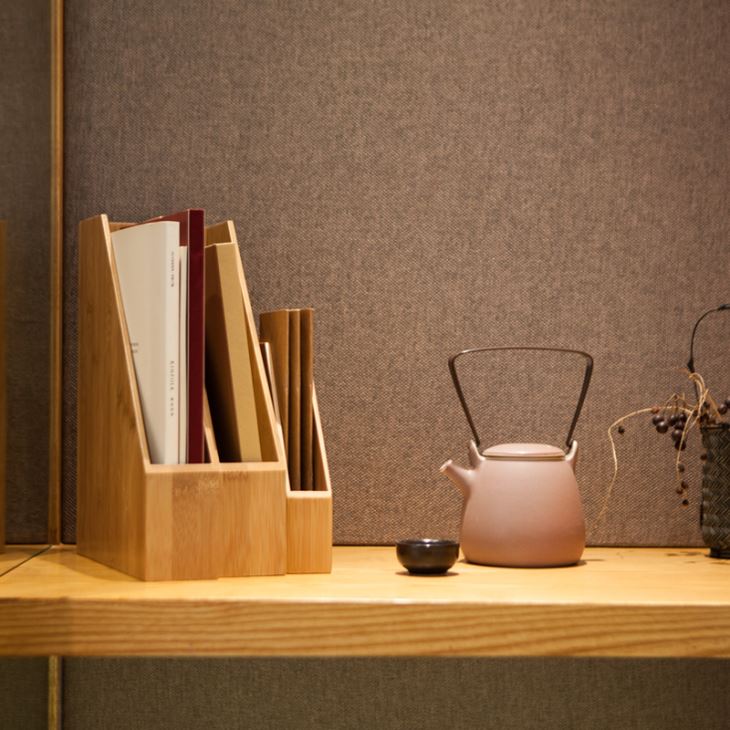 Bamboo Office Accessories Of Bamboo A4 Paper File Holder