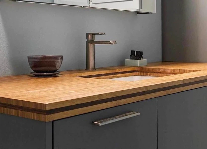 Bamboo Furniture Board in 38mm Bamboo Top Board