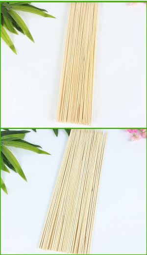 Brocheta de bambú natural desechable