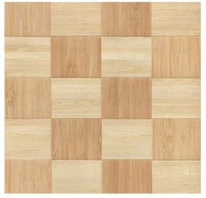 Hoja de madera de bambú tejida laminada 0.6mm para los muebles, la pared, el Longboard y el techo