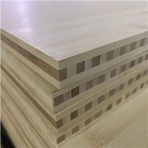 Cualquier tamaño y estructura tablero de paneles de bambú personalizado